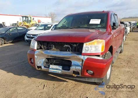 2014 Nissan Titan Sv from USA, damaged, VIN 1N6AA0EC8EN500340